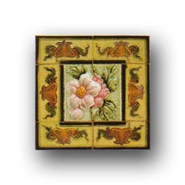 Decorative Painting History -  Painted Tile