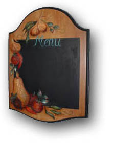 French Folk Art - Deli Menu Board