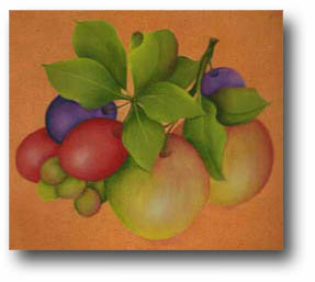 fruit fruits painting decorative paint realistic techniques painted project shadows technique highlights based another using paintings